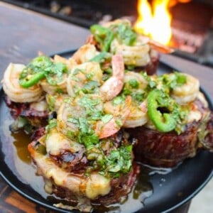 Fajita steak pinwheels, grilled and ready to eat.