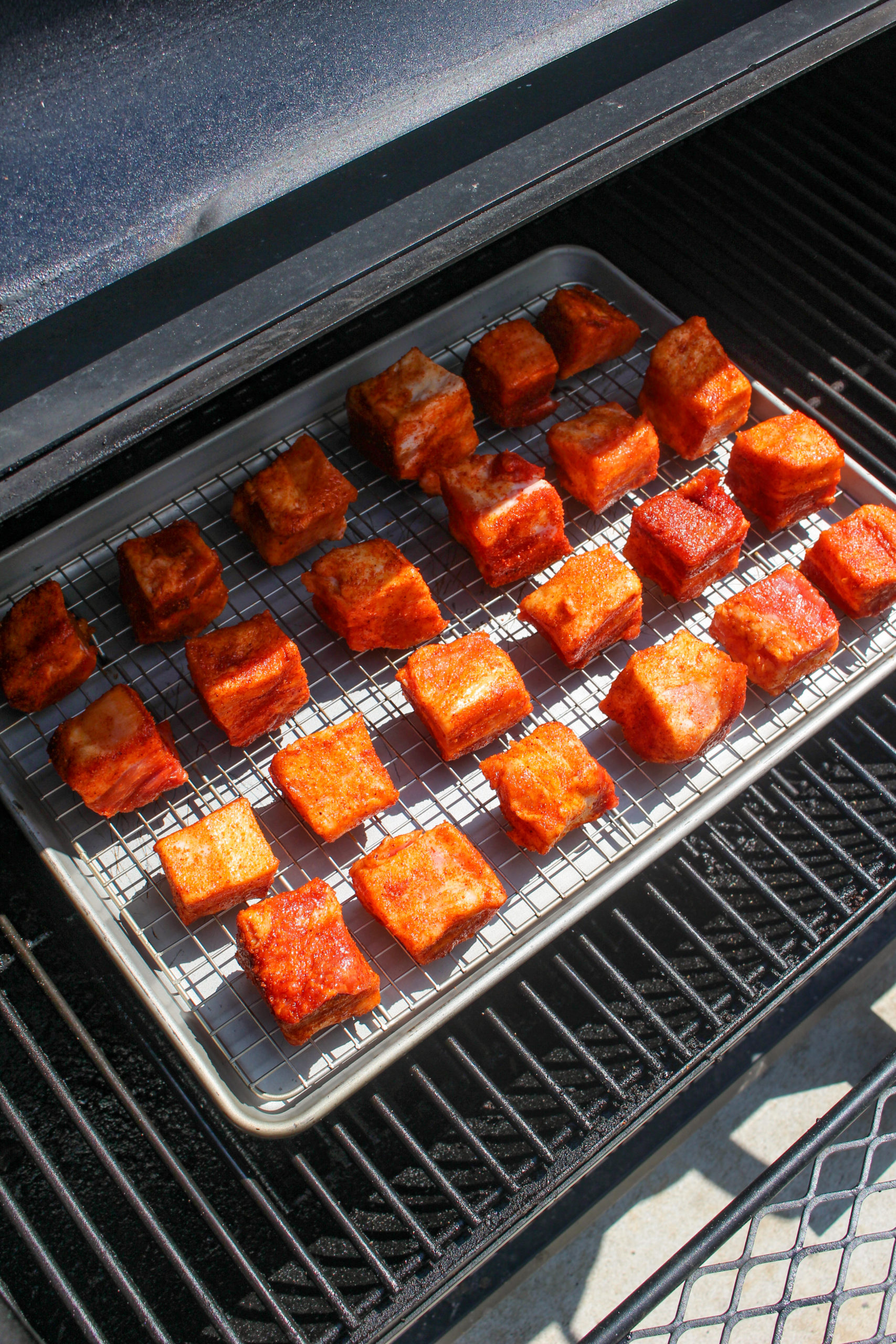 Smoked Maple Sriracha Burnt Ends