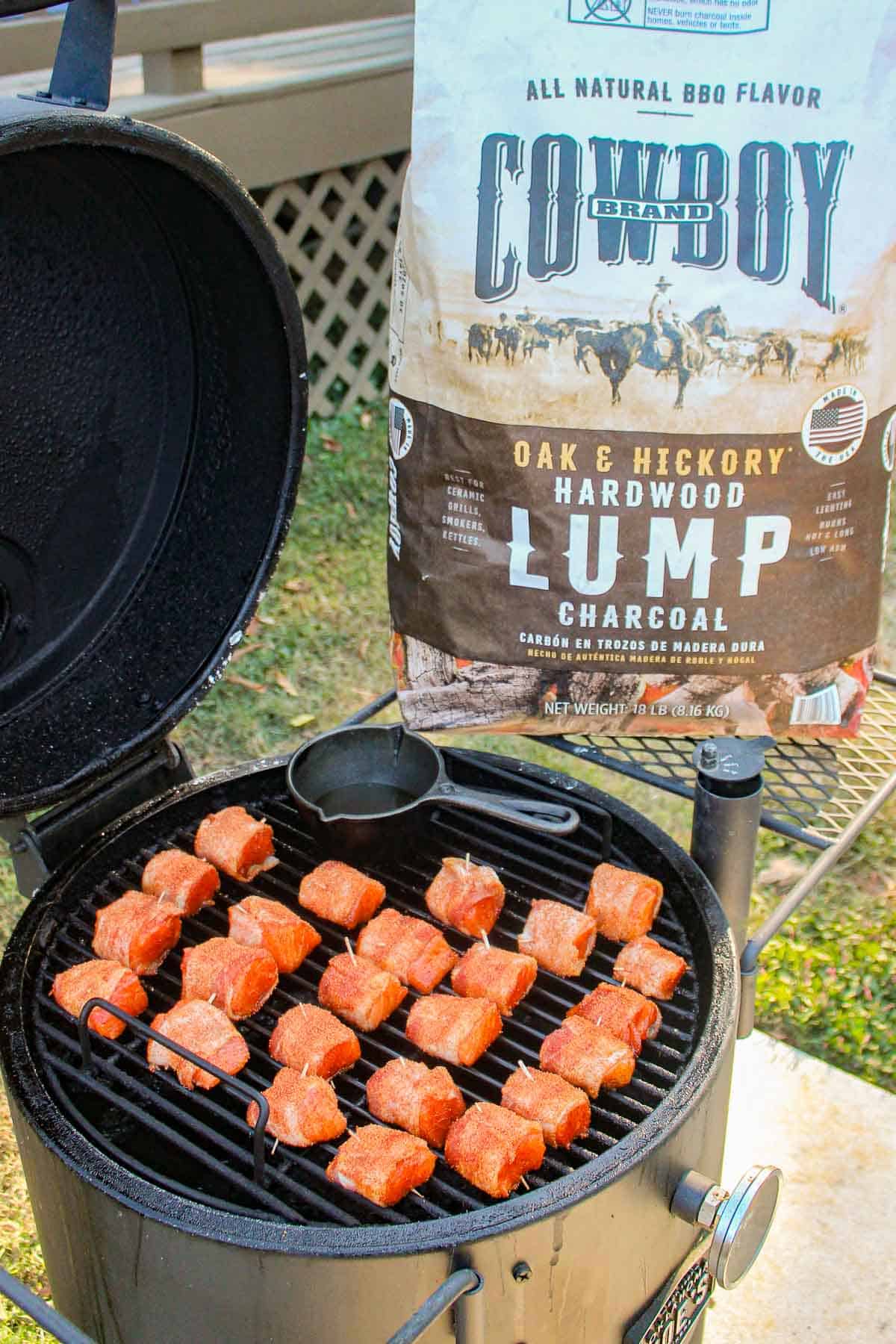 Smoking with Cowboy Charcoal