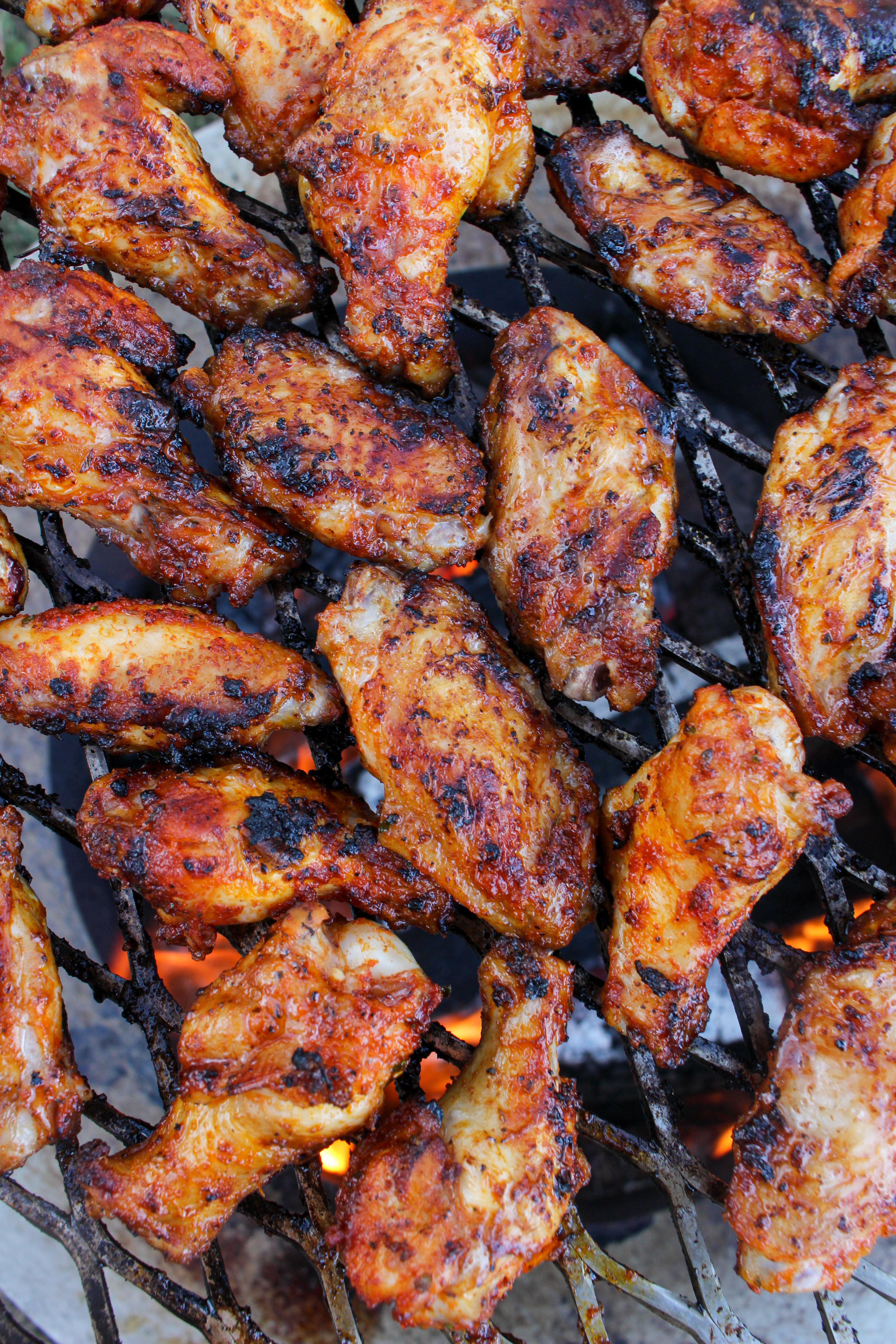 Honey Garlic Sriracha Fried Wings