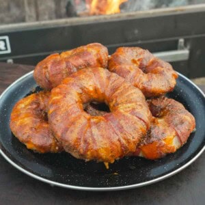 The Buffalo Chicken Stuffed Onion Rings are an inventive way to enjoy all your favorite flavors.