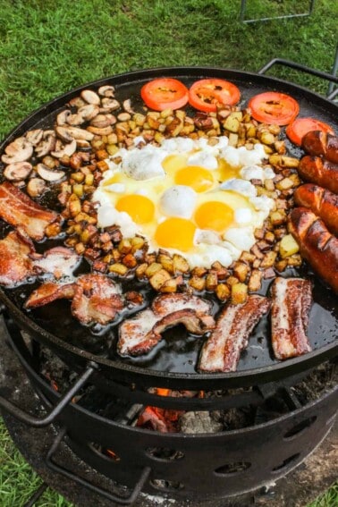 breakfast skillet platter