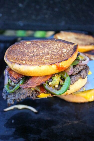 BBQ Bacon Patty Melt