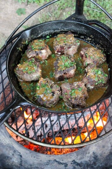 rosemary garlic lamb chops