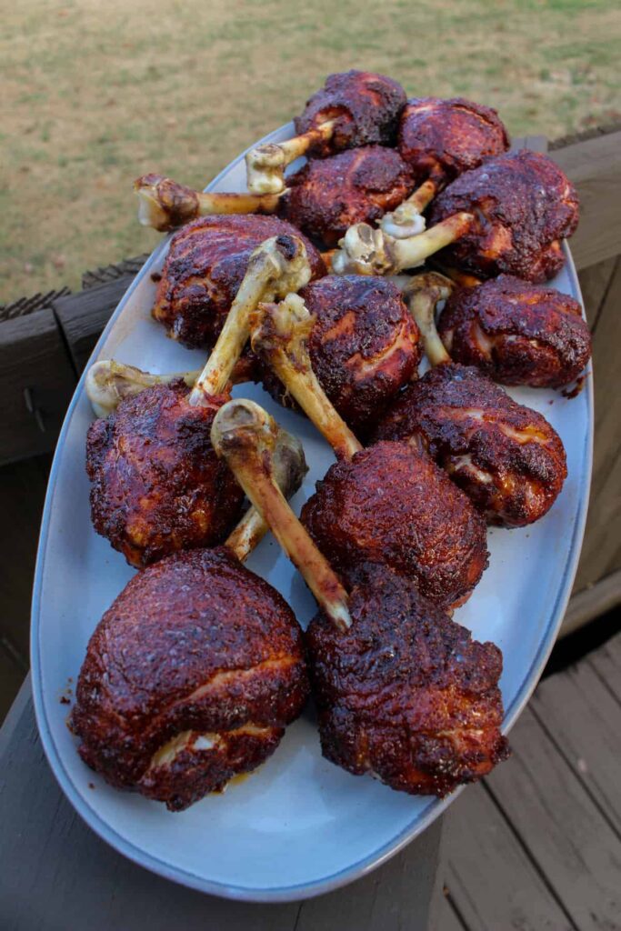 maple hot chicken lollipops