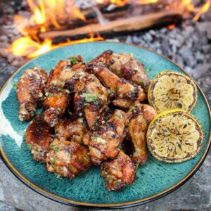 Garlic Parmesan and Beer Wings