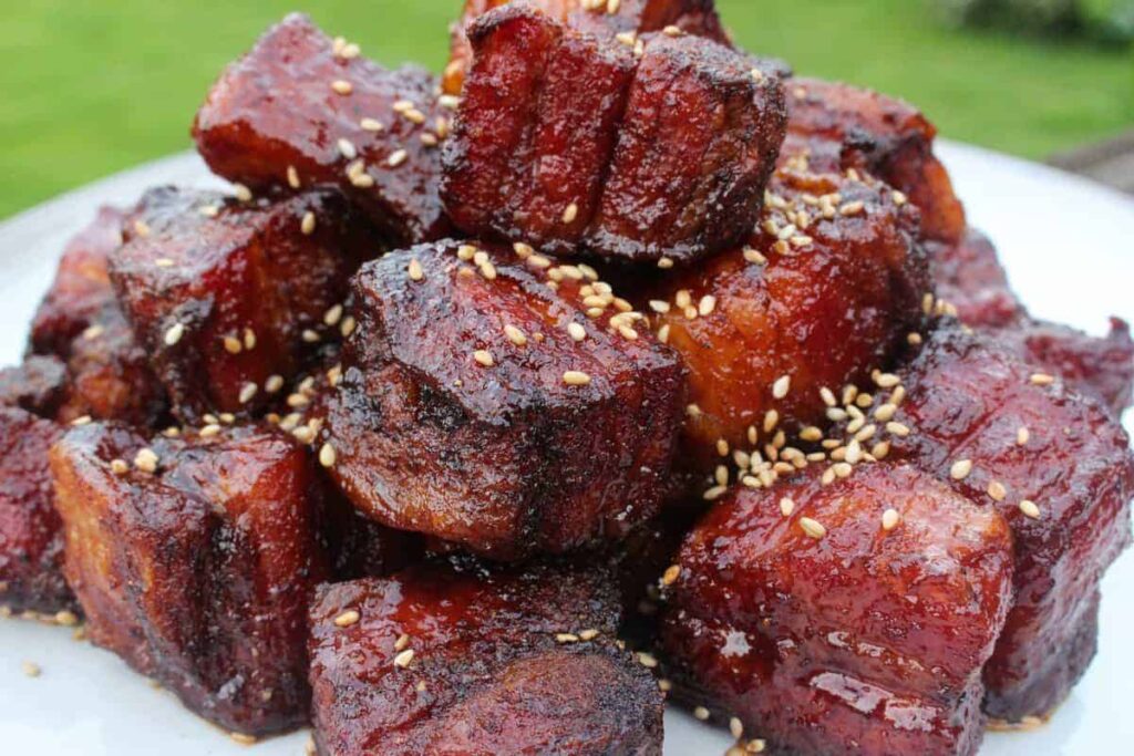 Smoked Maple Sriracha Burnt Ends