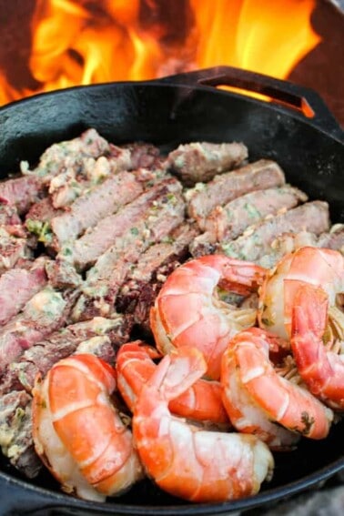 Garlic Butter Steak and Shrimp Recipe