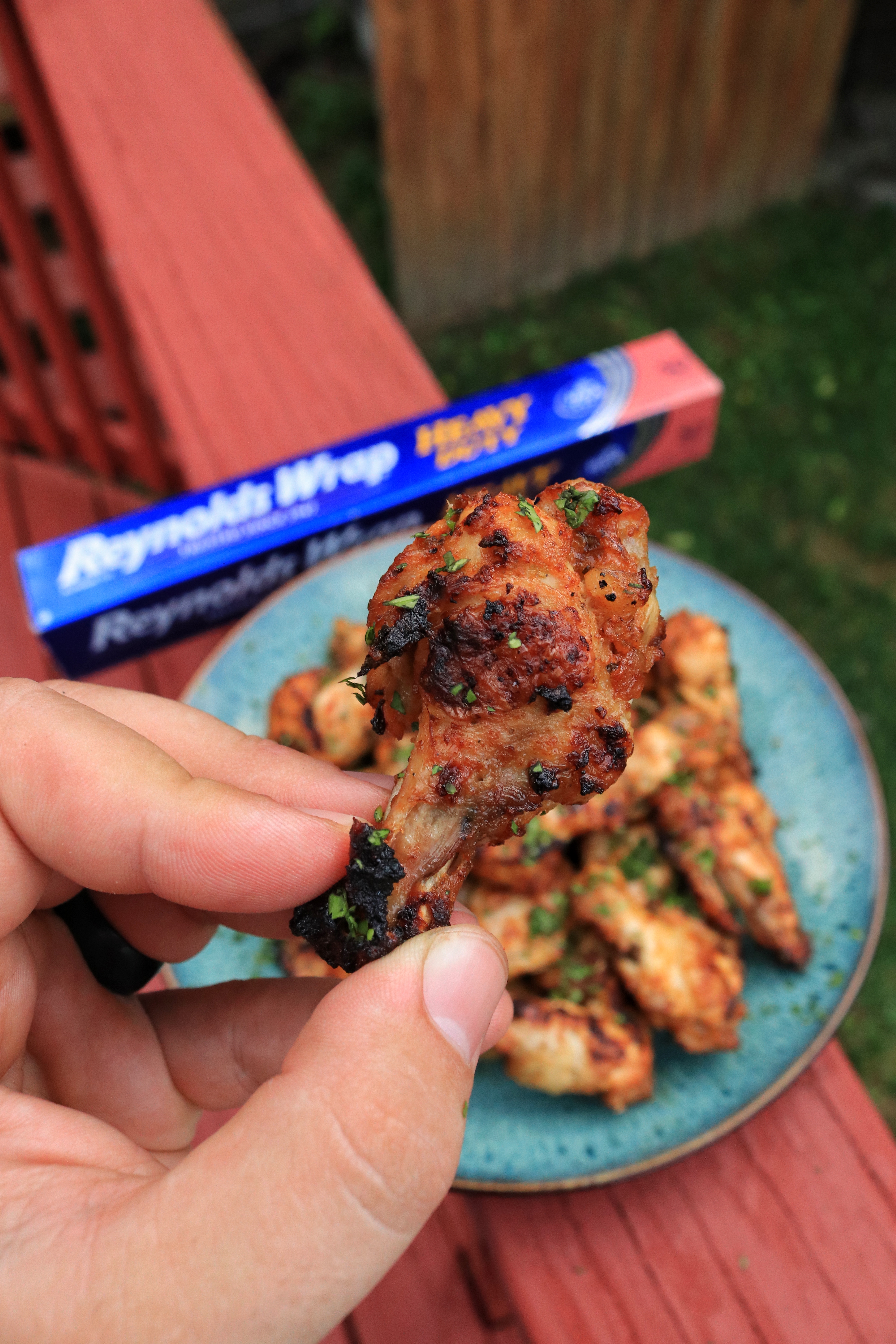 Baked Chile Lime Wings