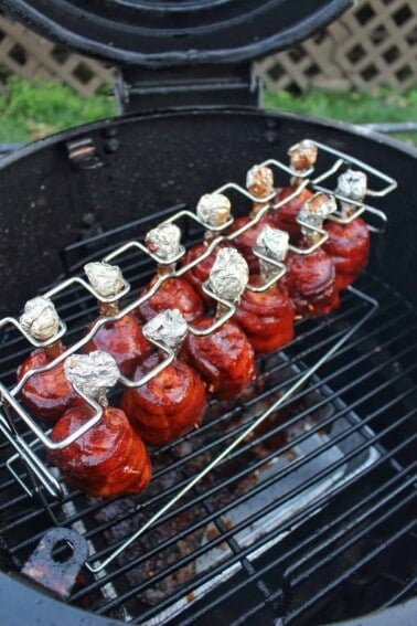 Honey Bacon BBQ Chicken Lollipops