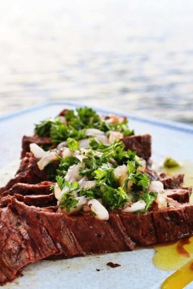 grilled skirt steak
