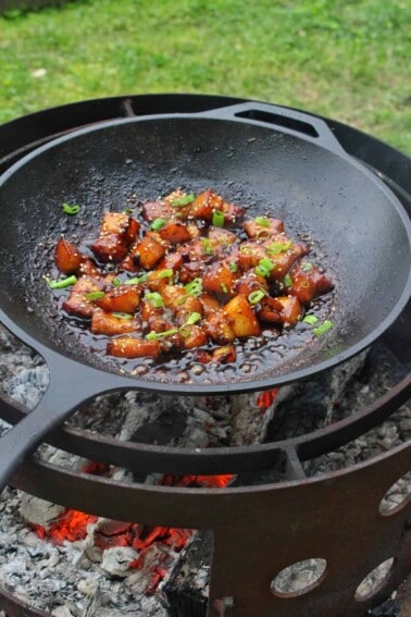 Sriracha Bourbon Pork Belly