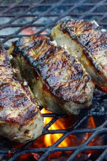 honey sriracha pork chops