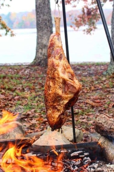 hanging lamb leg recipe
