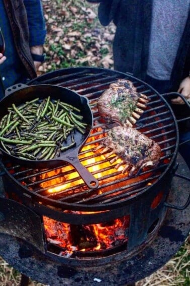 Smoked Rack of Lamb