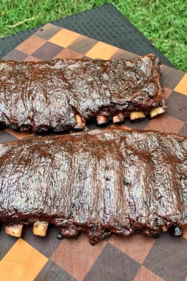 Molasses Espresso St. Louis Style Pork Spareribs