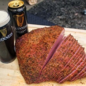 Smoked Corned Beef Sandwich with Guinness