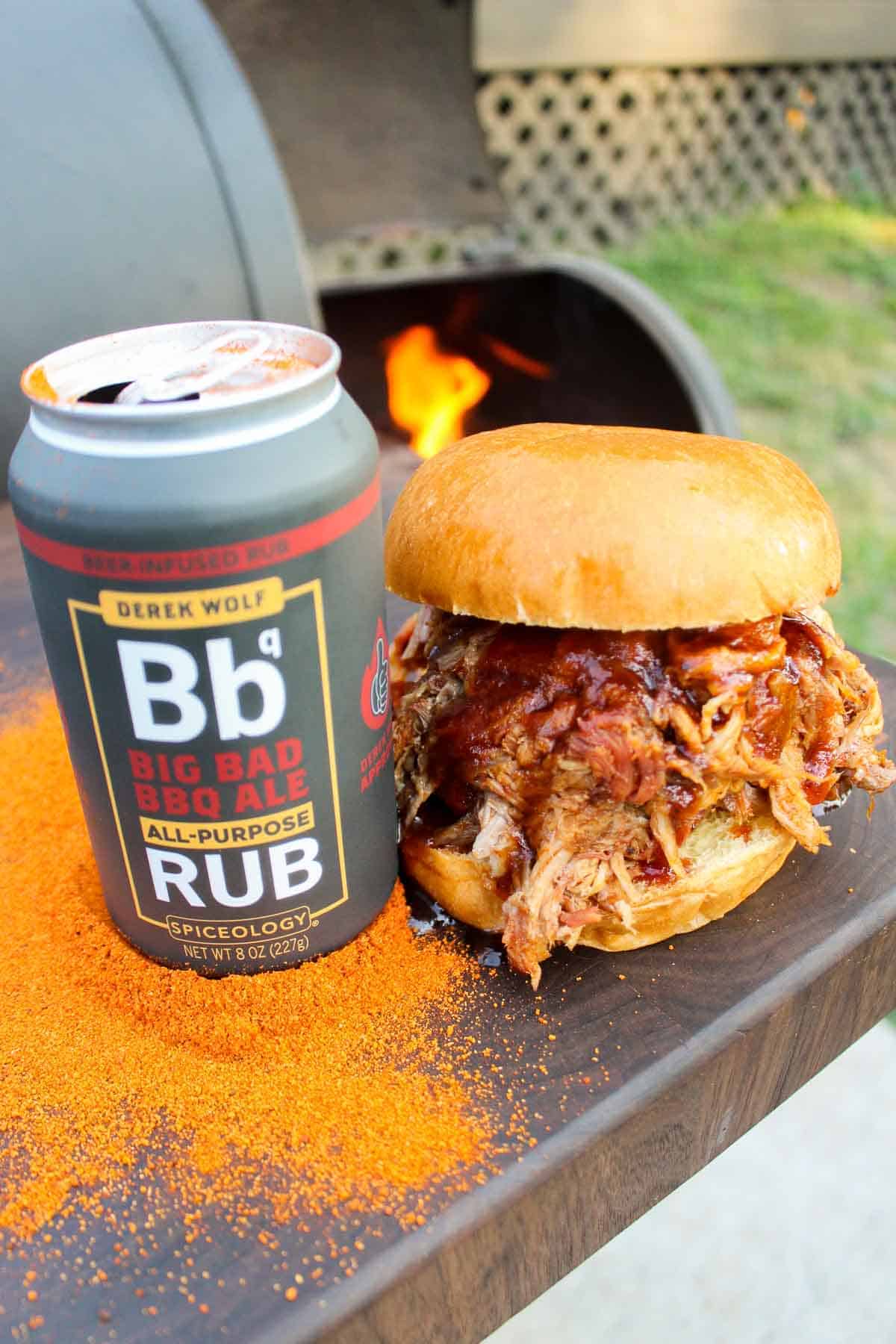 the pulled pork sandwich is a perfect example of how the beer rub recipes can elevate your cooking.