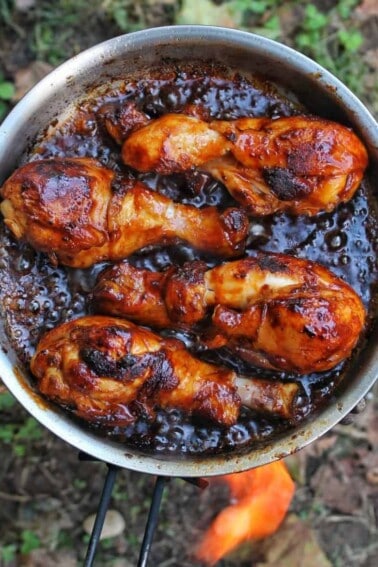 beer marinated bbq chicken wings