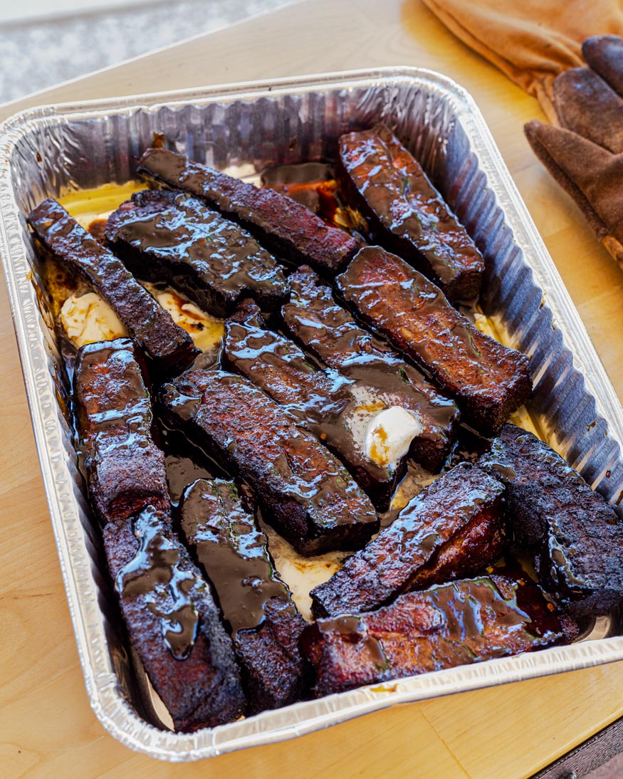 Teriyaki Pork Belly Burnt Ends