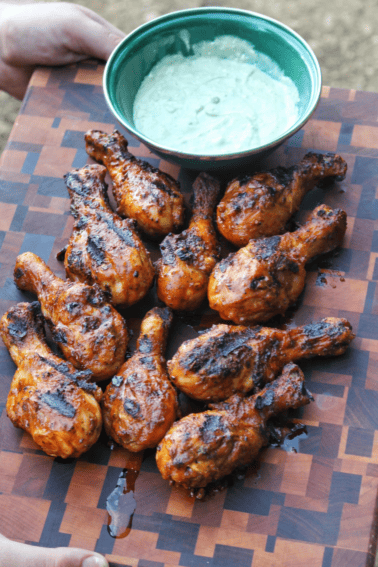 Chipotle Garlic Chicken Legs