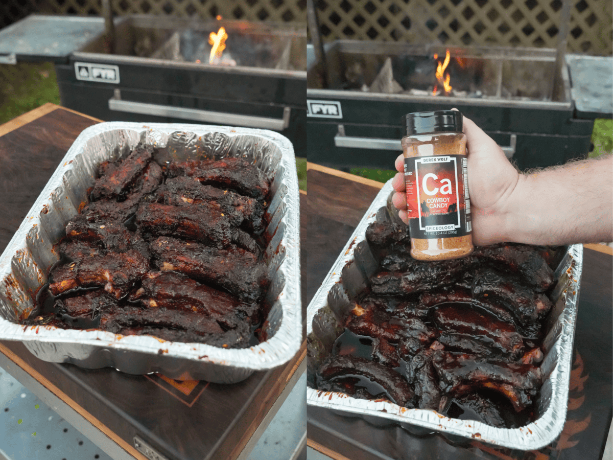 The Cowboy Candy seasoning brings sweet heat to your backyard grilling game.