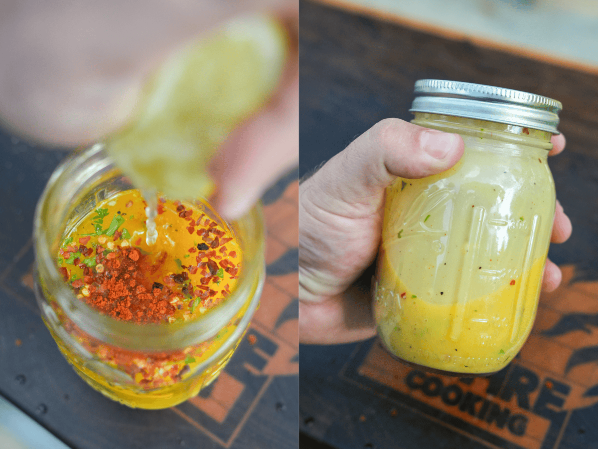 The Cowboy Butter is something you won't want to miss; I make it in a Mason jar.