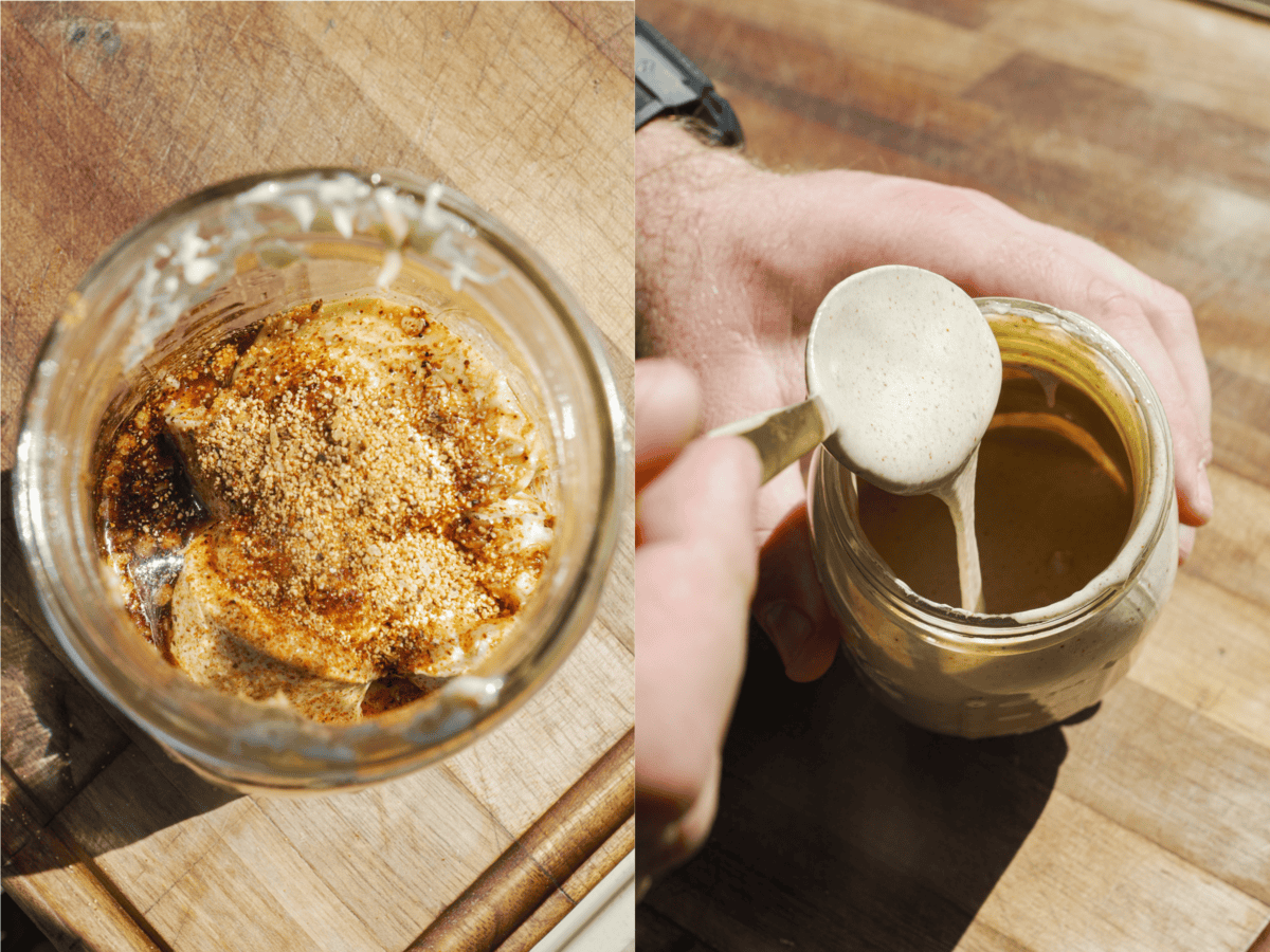 Making the Aioli takes a little extra time before it's chow time, but it's worth it. Adds so much depth of flavor.